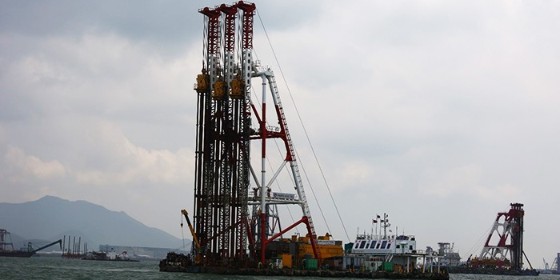上海強(qiáng)勁地基水上攪拌樁（DCM）施工技術(shù)