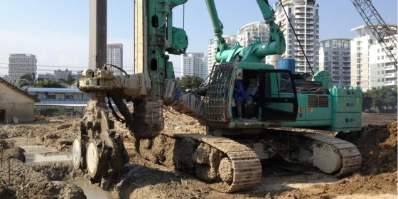 雙輪銑水泥土攪拌墻施工前資料