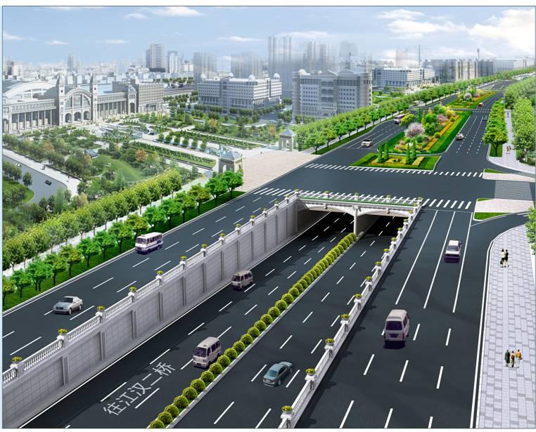 SMW工法：武漢市二環(huán)線漢口段地下通道